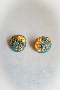 Emy Fern Frond Studs - Sonder Adornment LLC