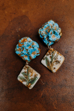 Ender Forget Me Not Earrings - Sonder Adornment LLC