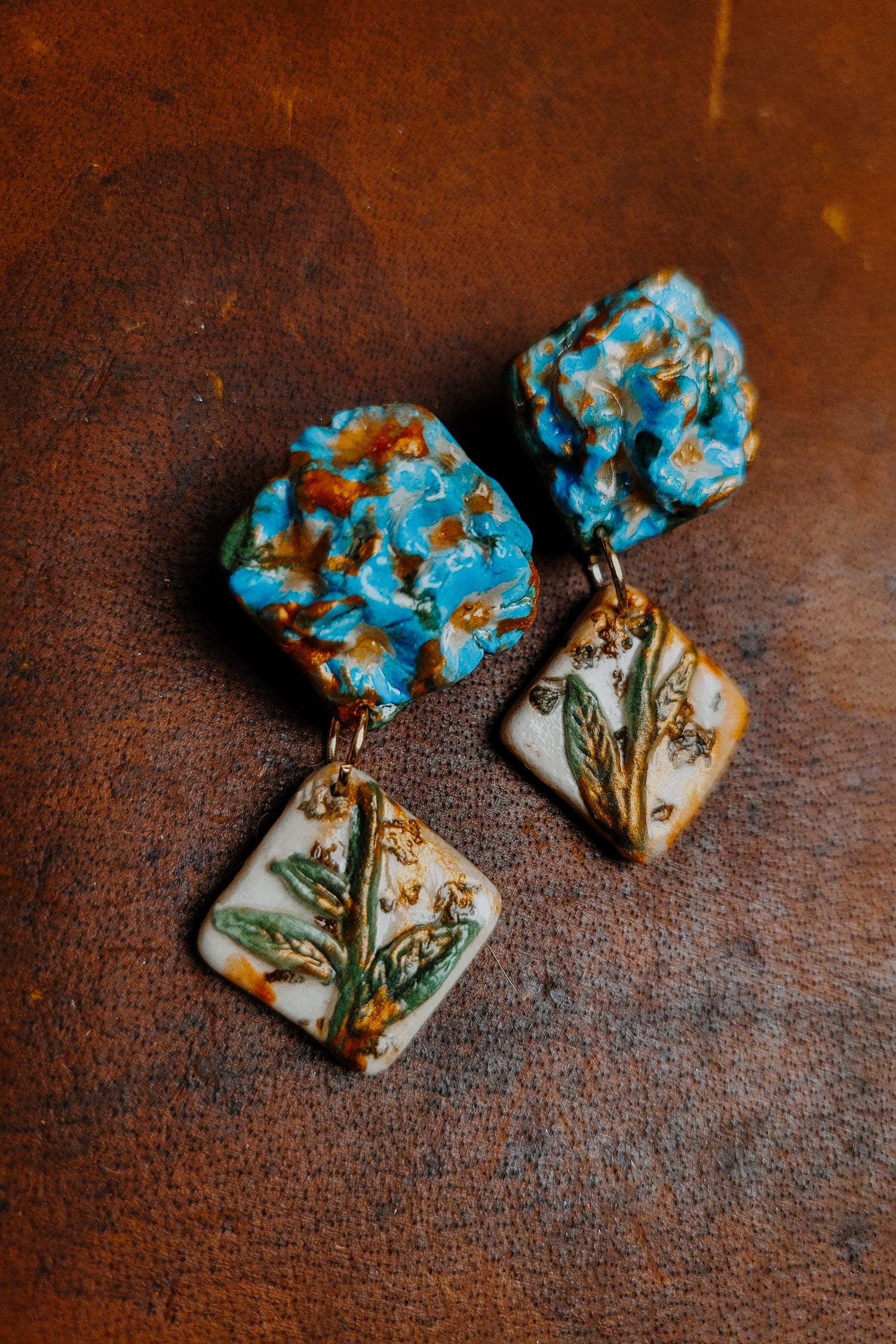 Ender Forget Me Not Earrings - Sonder Adornment LLC