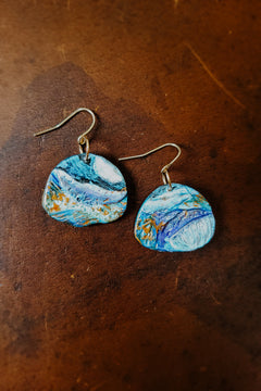 Selah Whale's Journey Earrings - Sonder Adornment LLC